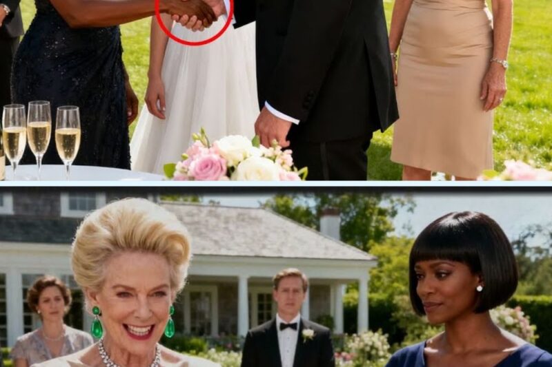 Everyone Avoided Black Woman at the Wedding — Until the Groom Said Her Name and Everything Changed: Society Matriarch Orders Security to Remove “Wedding Crasher” from $30M Estate, Only to Discover She Is a Powerful Federal Judge Who Actually Owns the Property and Holds Their Entire Family’s Freedom in Her Hands