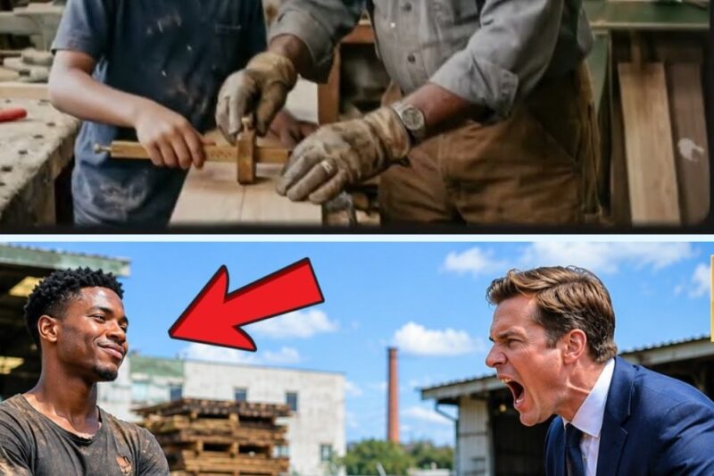 The Factory Dumped Lumber Scraps at His Fence for 20 Years — Black Boy Built Furniture Mill From I