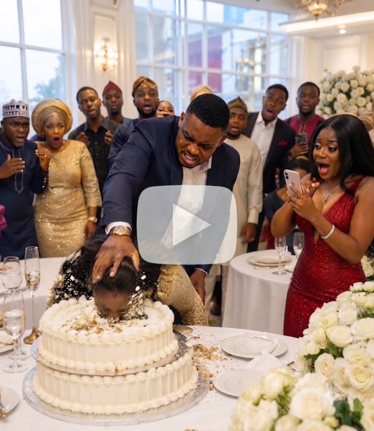 The arrogant director publicly shoved his quiet wife’s face into her mother-in-law’s birthday cake to impress his mistress, completely blind to the fact that she controlled the $750 billion corporation he called his career.